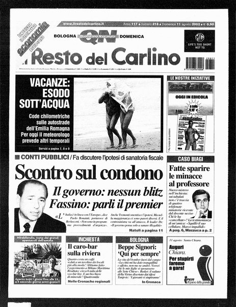 Il Resto del Carlino : giornale dell'Emilia